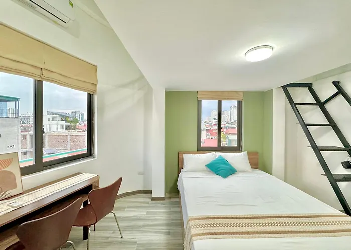The Little Hanoi -Modern-Balcony